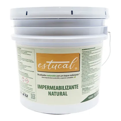 Impermeabilizante Natural Estucal Cubeta 8L