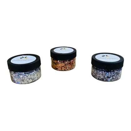 Kit Hojuelas De Glitter Decoart 3 Colores De 10g C/u